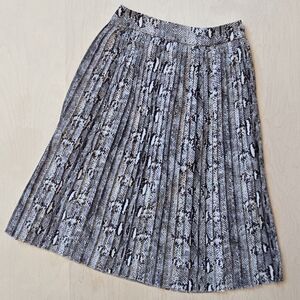 EUC J. Crew Factory Snakeskin Midi Skirt